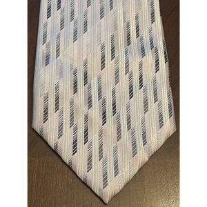 Assante Uomo Pink Gray 100% Silk Men’s Neck Tie Made In China